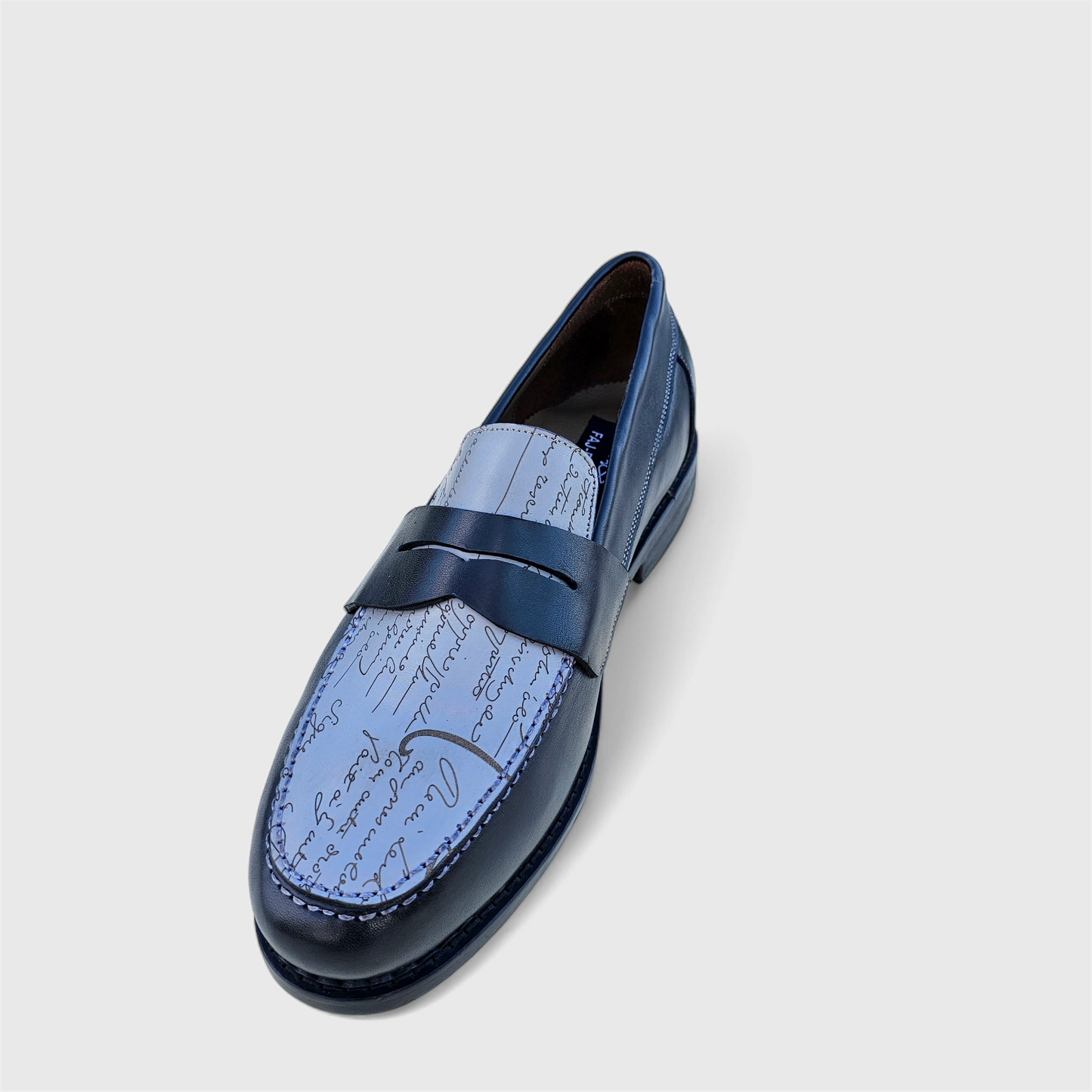 Faj Penny Loafer with Laser Engraving