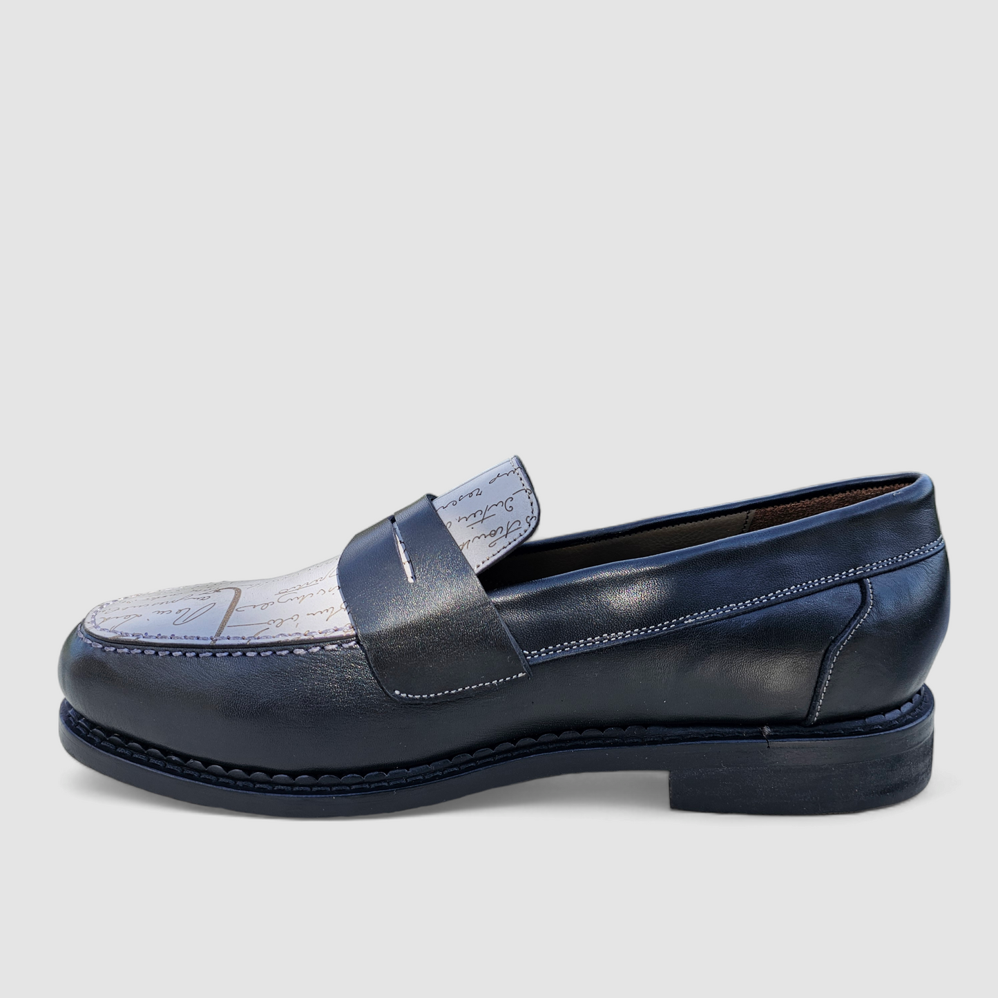 Faj Penny Loafer with Laser Engraving