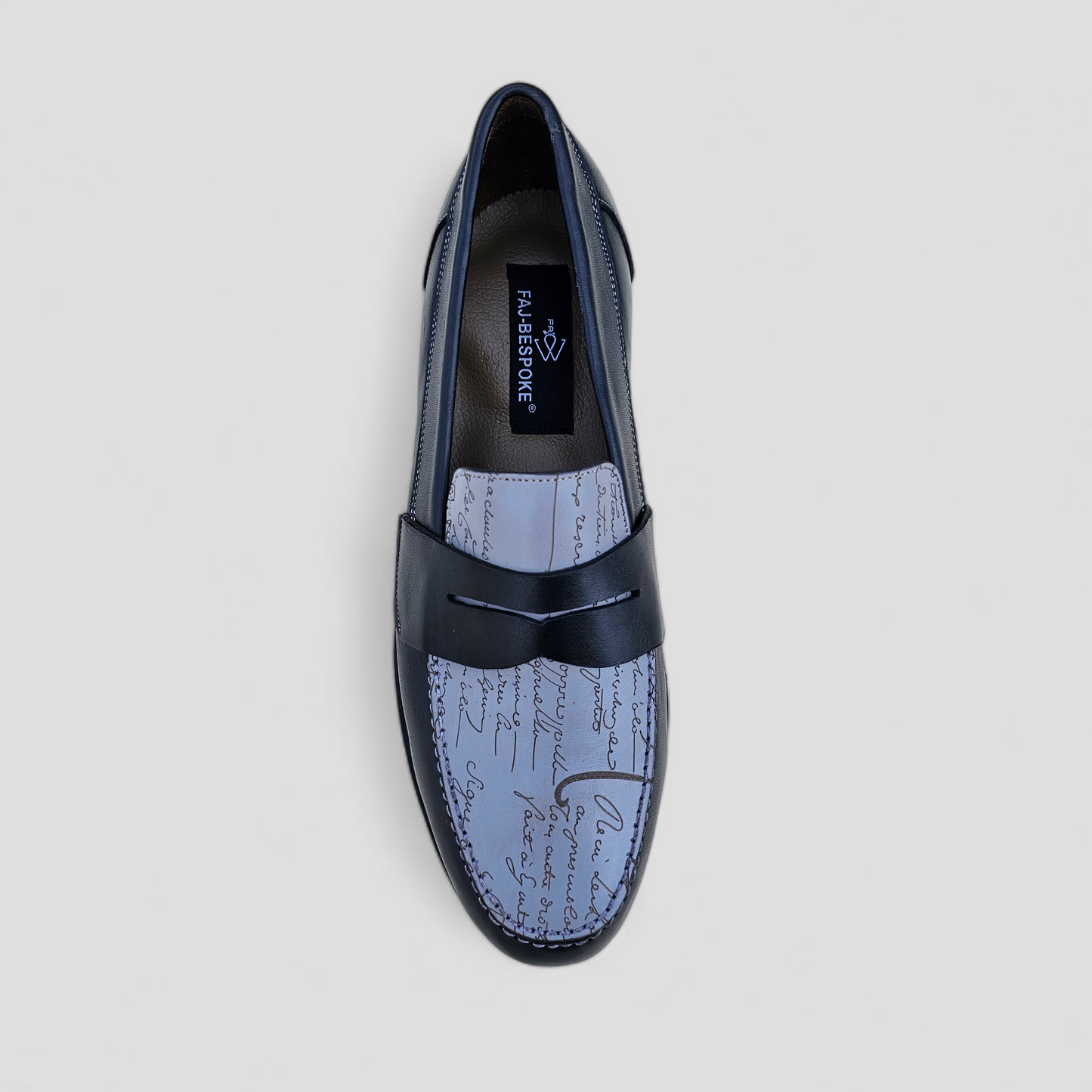 Faj Penny Loafer with Laser Engraving