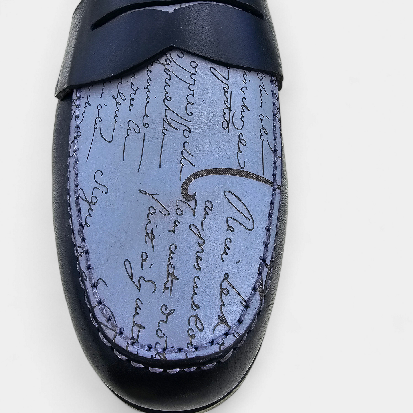 Faj Penny Loafer with Laser Engraving