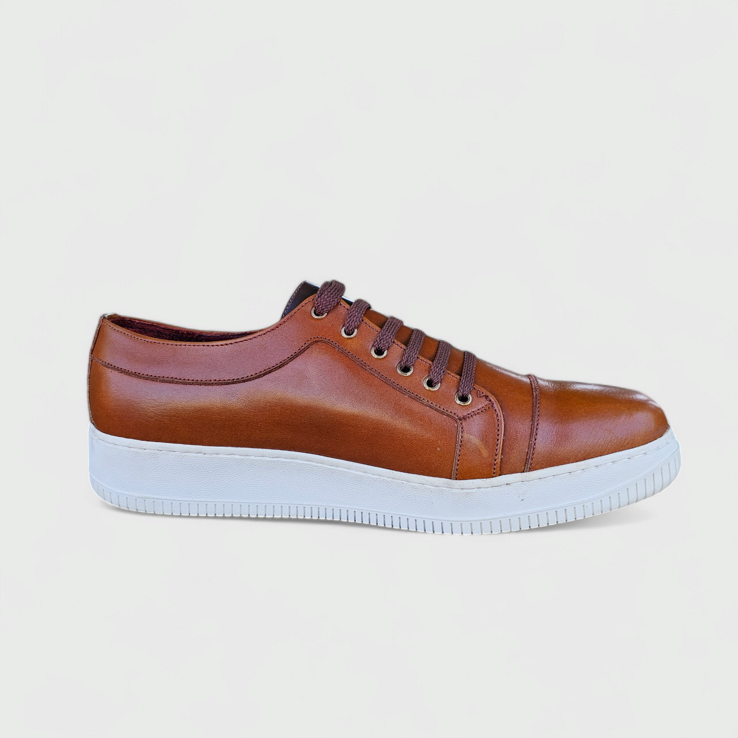 Faj Cap Toe Brown Sneakers