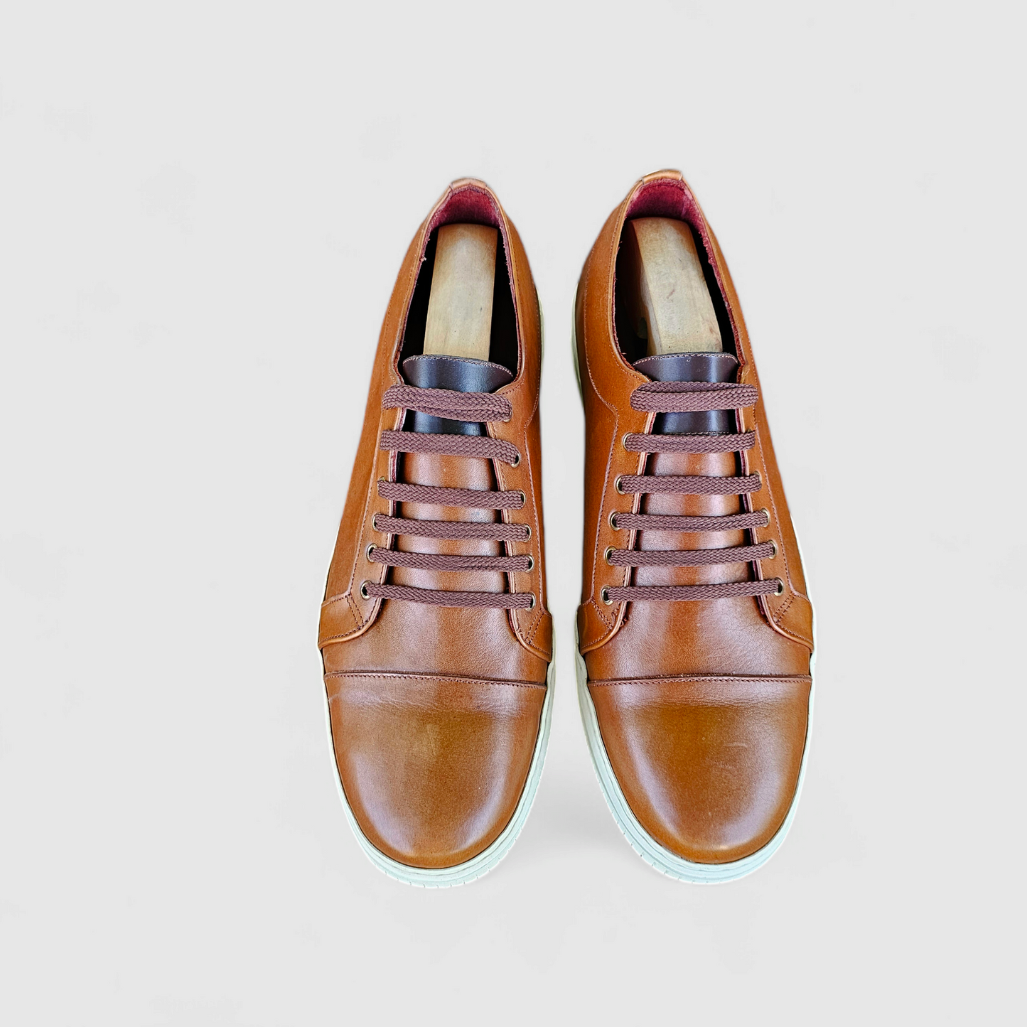 Faj Cap Toe Brown Sneakers